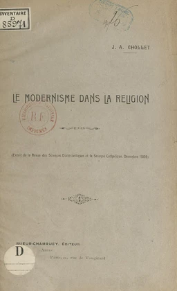 Le modernisme dans la religion