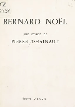 Bernard Noël