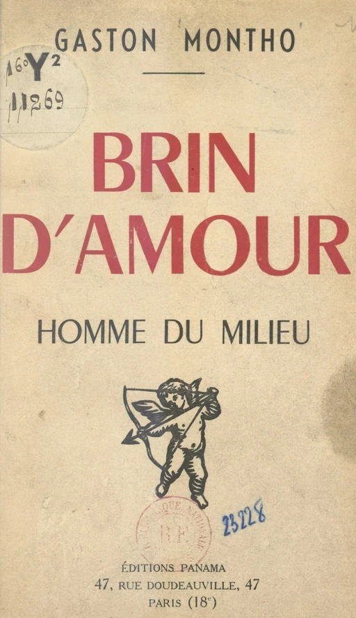 Brin d'amour - Gaston-H. Montho - FeniXX réédition numérique