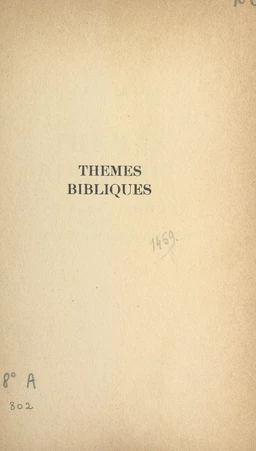 Thèmes bibliques