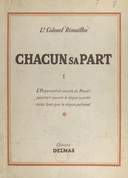 Chacun sa part (1)