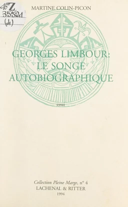 Georges Limbour : le songe autobiographique