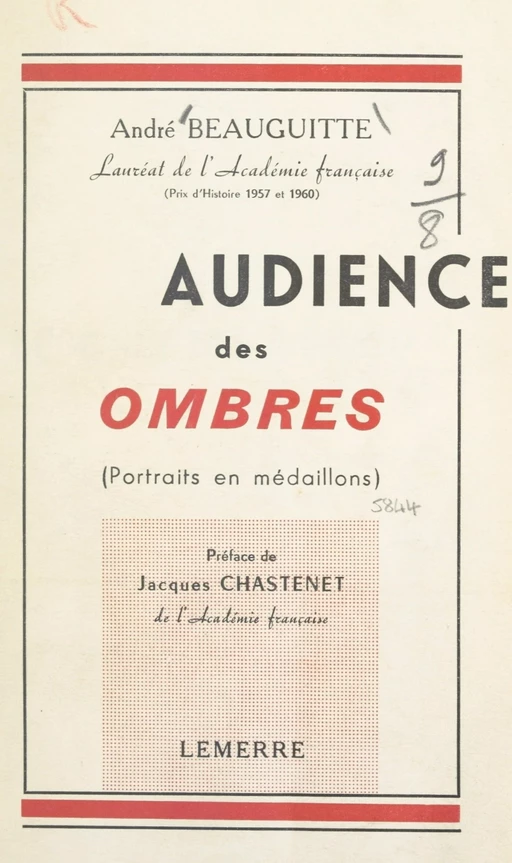 Audience des ombres - André Beauguitte - FeniXX réédition numérique