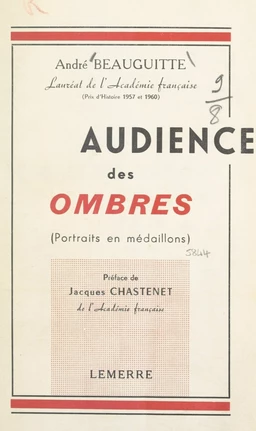 Audience des ombres