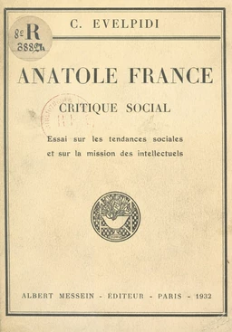 Anatole France, critique social