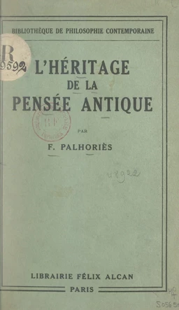 L'héritage de la pensée antique