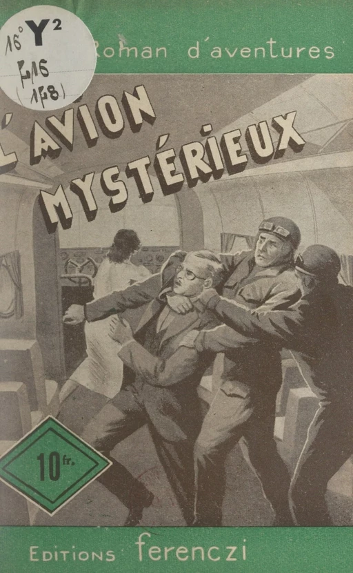 L'avion mystérieux - Maurice Limat - FeniXX réédition numérique