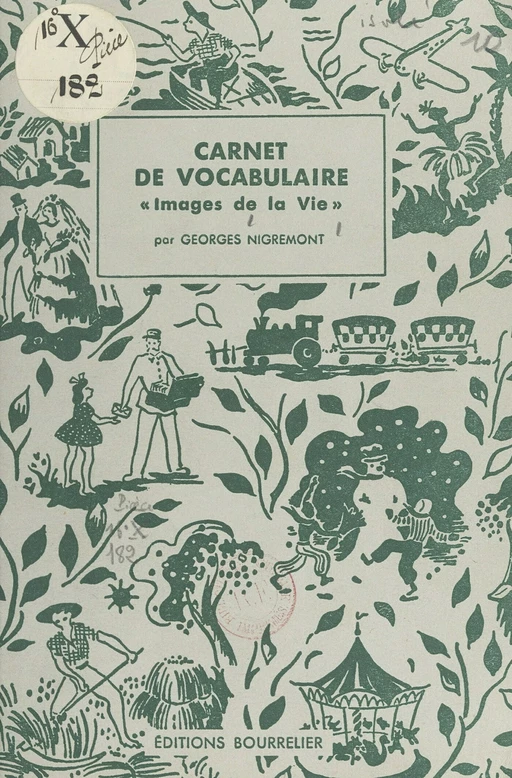 Carnet de vocabulaire - Georges Nigremont - FeniXX réédition numérique