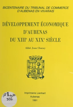 Développement économique d'Aubenas du XIIIe au XIXe siècle