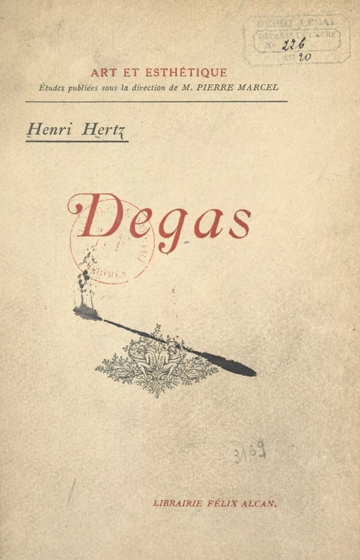 Degas - Henri Hertz - FeniXX réédition numérique