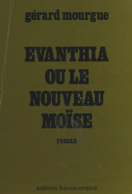 Évanthia - Gérard Mourgue - FeniXX réédition numérique