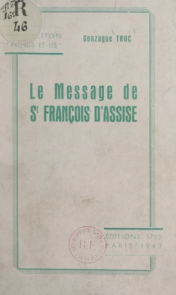 Le message de St François d'Assise