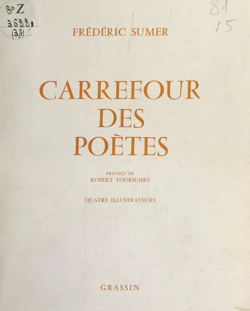 Carrefour des poètes - Frédéric Sumer - FeniXX réédition numérique