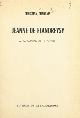 Jeanne de Flandreysy