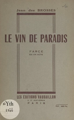 Le vin de paradis