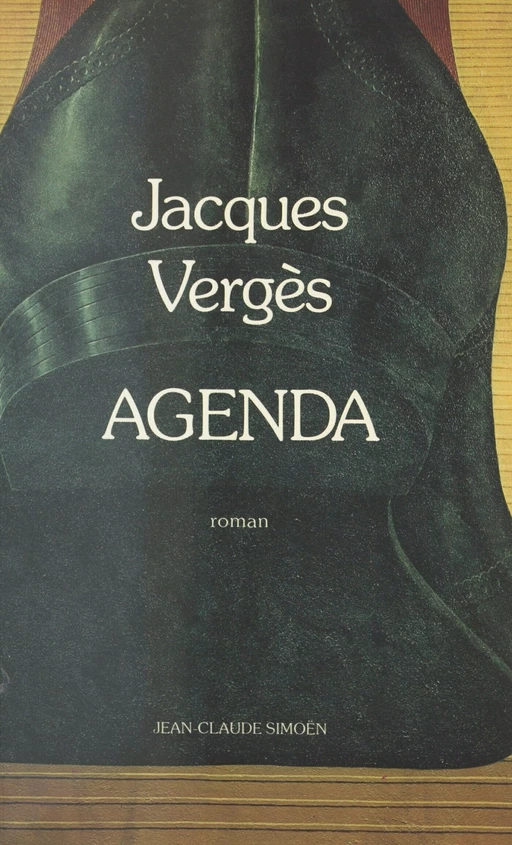 Agenda - Jacques Vergès - FeniXX réédition numérique