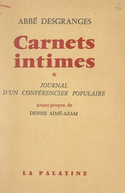 Carnets intimes