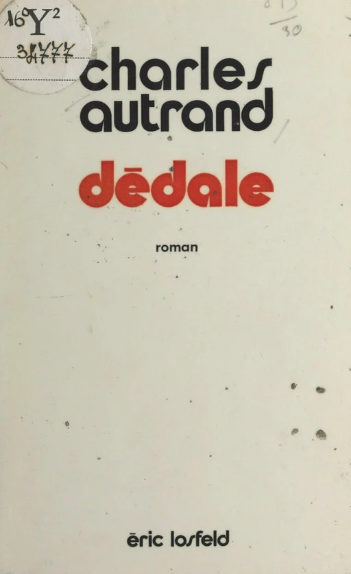 Dédale - Charles Autrand - FeniXX réédition numérique