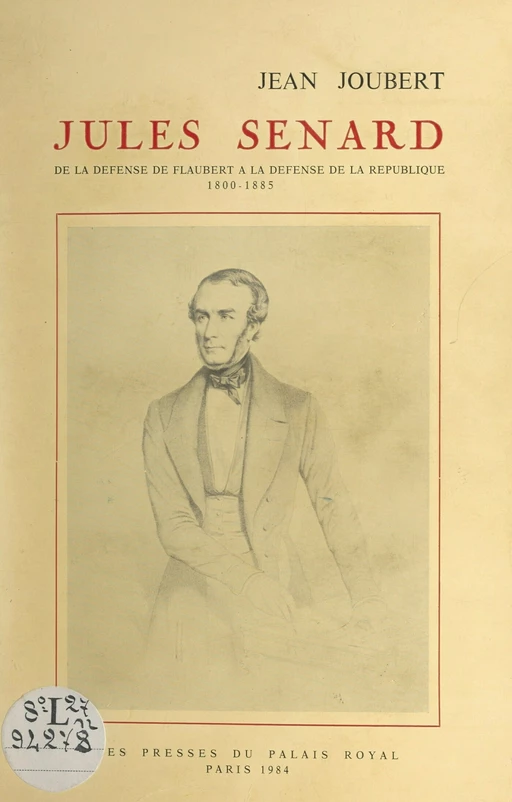 Jules Senard - Jean Joubert - FeniXX réédition numérique