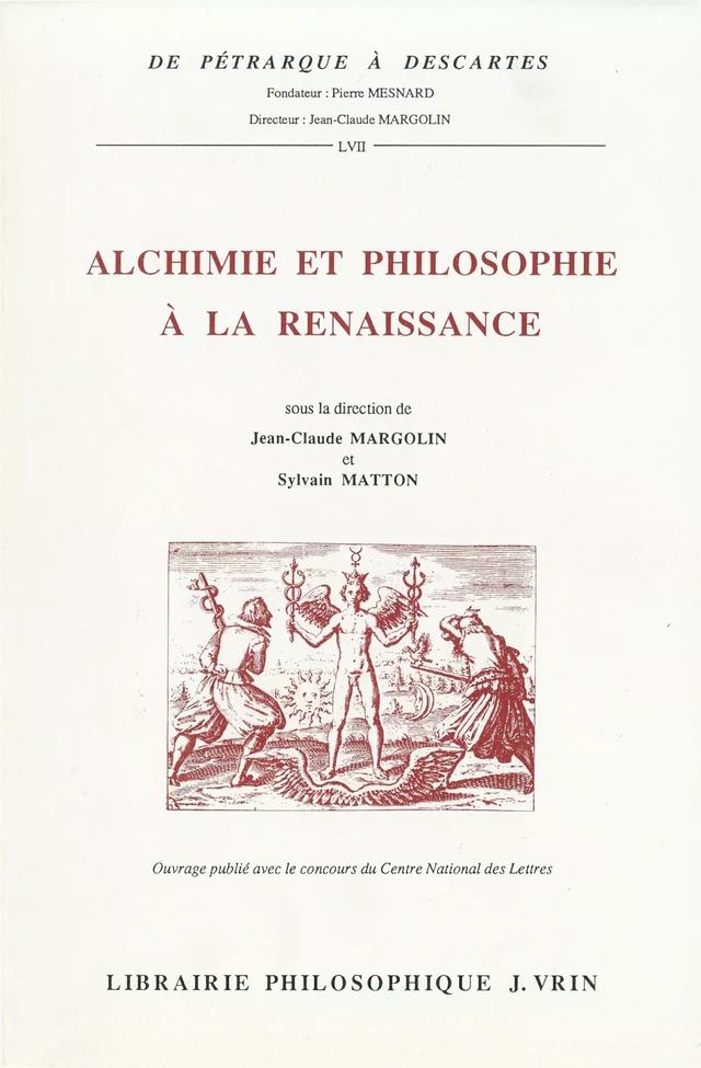 Alchimie et philosophie à la Renaissance -  - Vrin