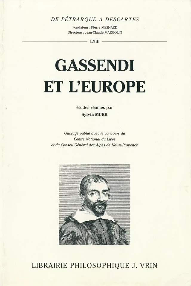 Gassendi et l’Europe (1592-1792) -  - Vrin