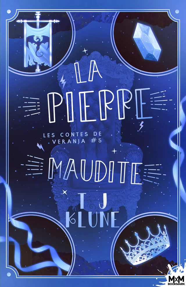 La pierre maudite - T.J. Klune - MxM Bookmark