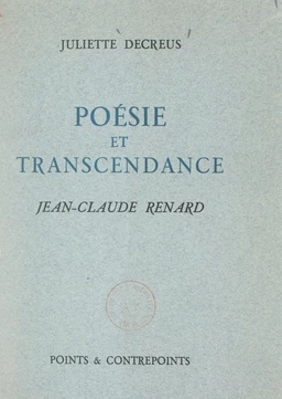 Poésie et transcendance