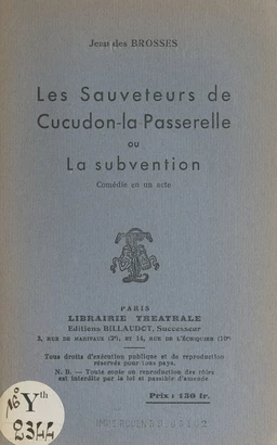 Les sauveteurs de Cucudon-la-Passerelle