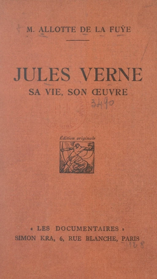 Jules Verne - Marguerite Allotte de La Fuÿe - FeniXX réédition numérique