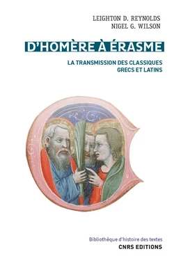 D’Homère à Érasme