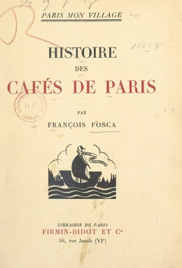 Histoire des cafés de Paris