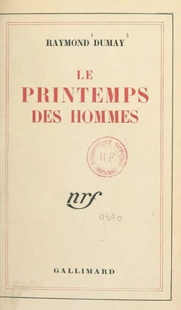 Le printemps des hommes