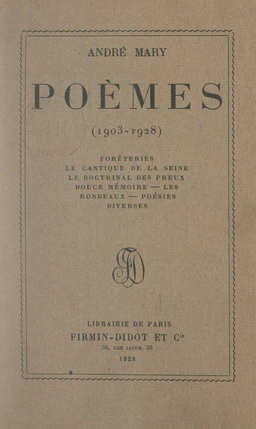 Poèmes (1903-1928)