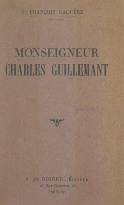 Monseigneur Charles Guillemant