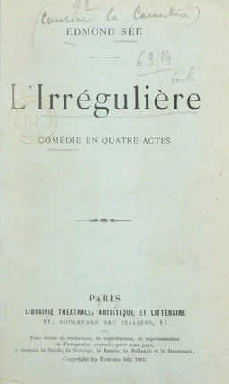 L'irrégulière