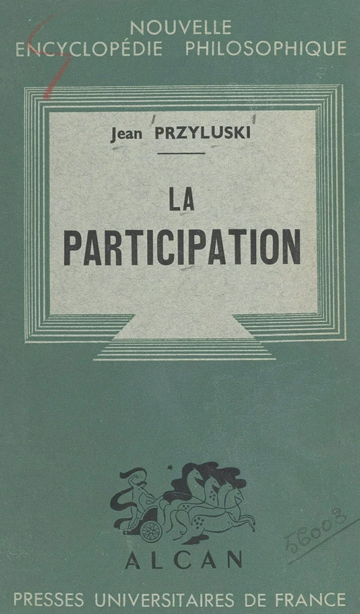 La participation - Jean Przyluski - FeniXX réédition numérique