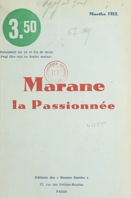 Marane la passionnée