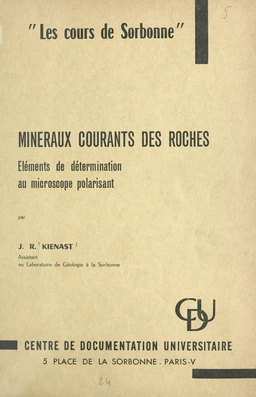 Minéraux courants des roches