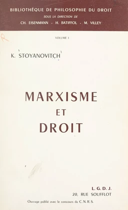 Marxisme et droit