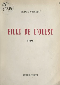 Fille de l'Ouest