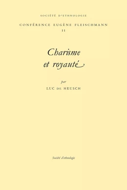 Charisme et royauté