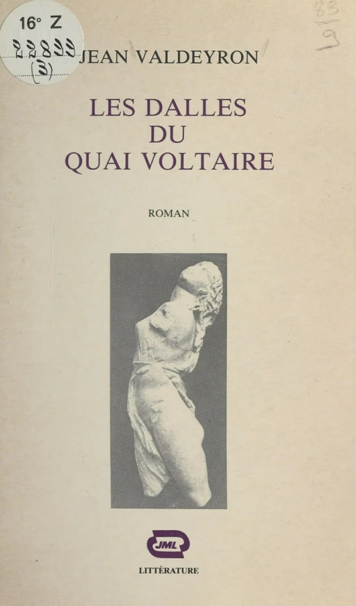 Les dalles du quai Voltaire - Jean Valdeyron - FeniXX réédition numérique