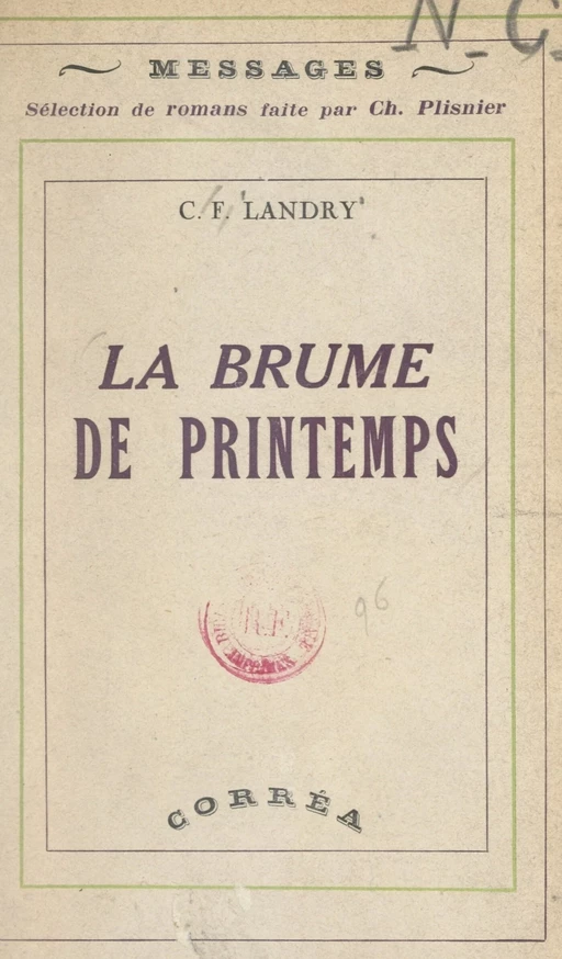 La brume de printemps - Charles-François Landry - FeniXX réédition numérique