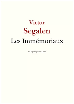 Les Immémoriaux