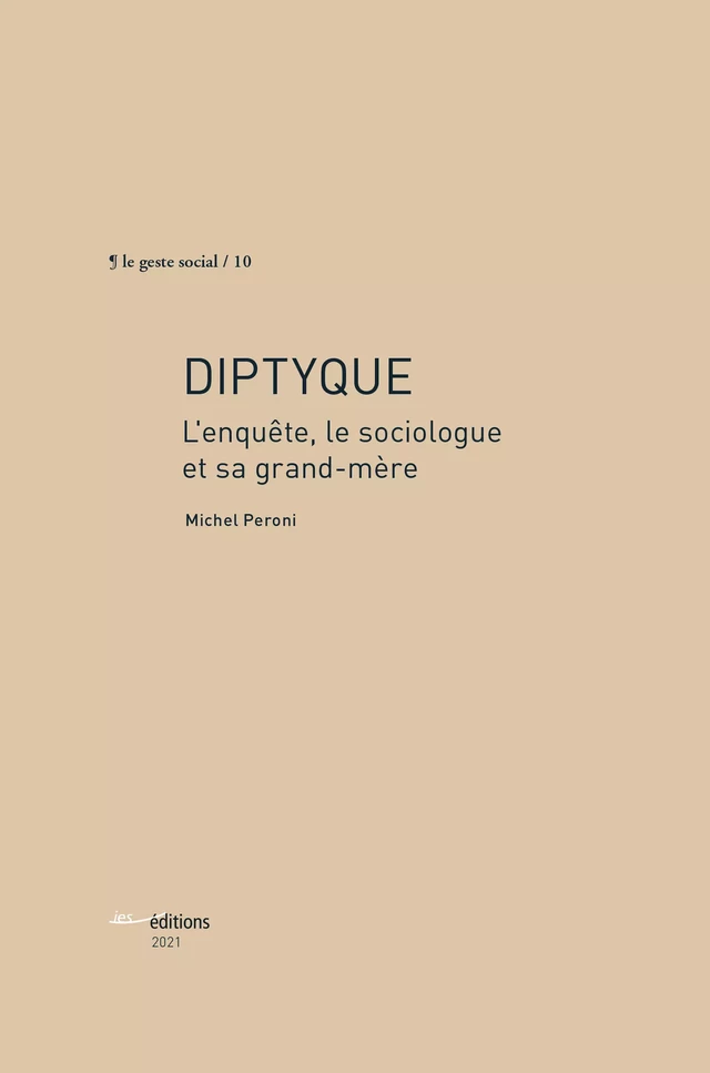 Diptyque - Michel Peroni - Éditions ies