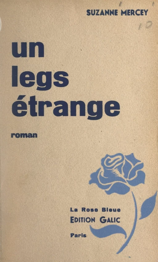 Un legs étrange - Suzanne Mercet - FeniXX réédition numérique