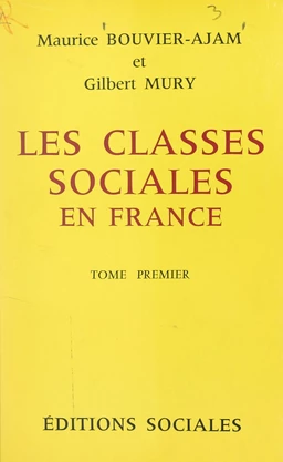 Les classes sociales en France (1)