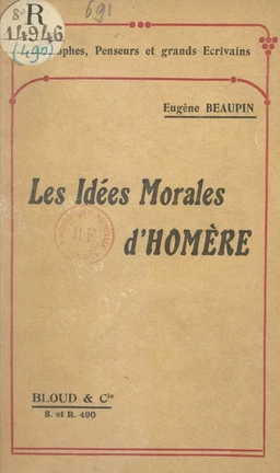 Les idées morales d'Homère