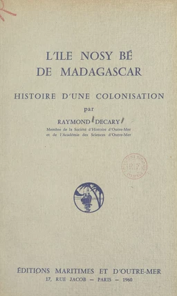 L'île Nosy Bé de Madagascar