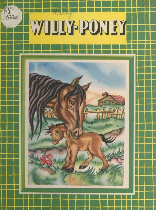 Willy-poney - Marie-José Maury - FeniXX réédition numérique